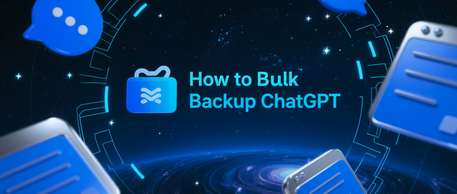 Backup ChatGPT conversations